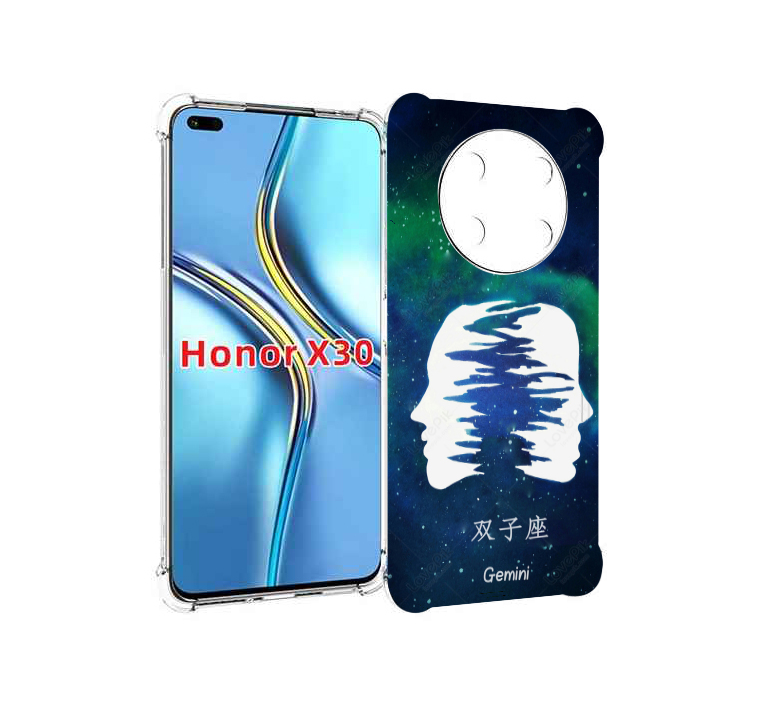 

Чехол MyPads знак зодиака близнецы 6 для Honor X30 / Magic4 Lite 5G, Прозрачный, Tocco
