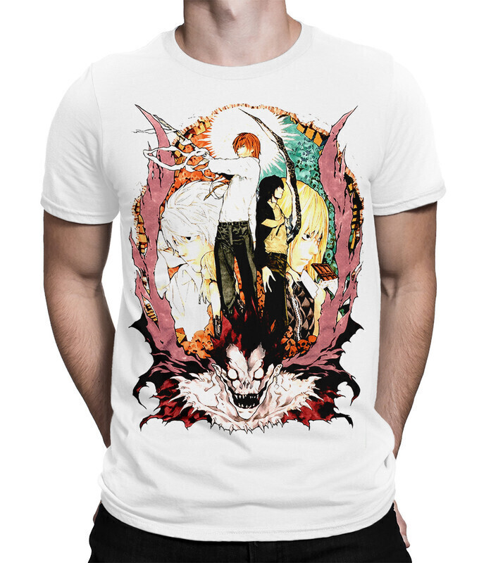 

Футболка мужская Dream Shirts Death Note 10007792 белая M, Death Note 10007792