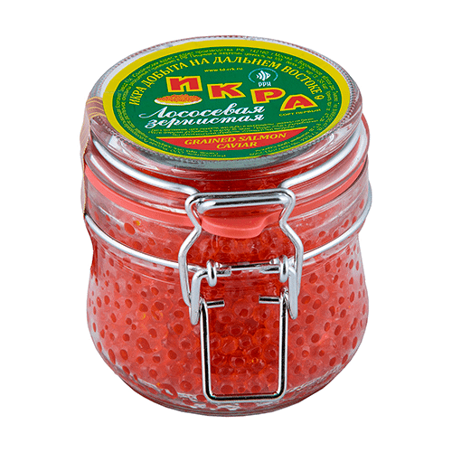 

Икра лососевая красная РРК зернистая 230 г
