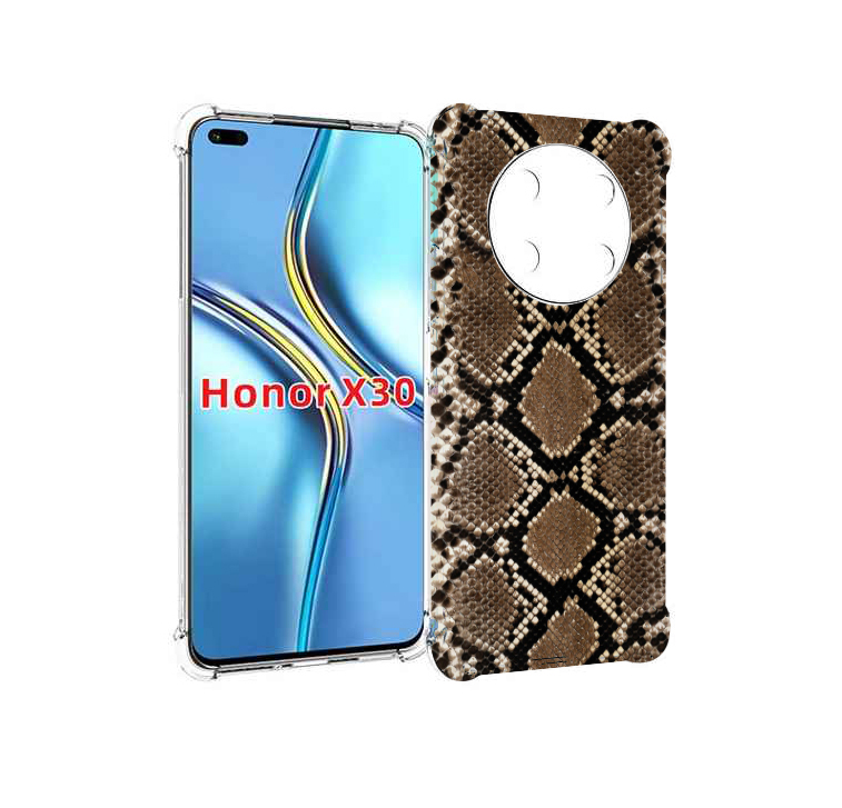 

Чехол MyPads змеиная кожа для Honor X30 / Magic4 Lite 5G, Прозрачный, Tocco