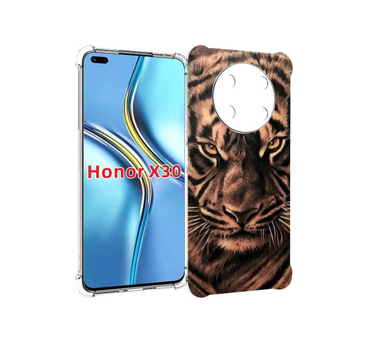 

Чехол MyPads злой-большой-тигр для Honor X30 / Magic4 Lite 5G, Прозрачный, Tocco