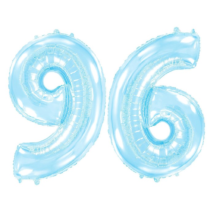 

Шар фольгированный 40 "Цифра 6/9" голубой, Pastel Blue