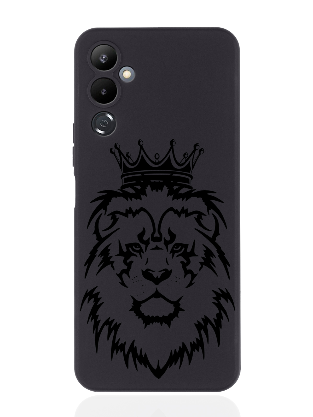 

Чехол MustHaveCase для Tecno Pova 4 Лев черный