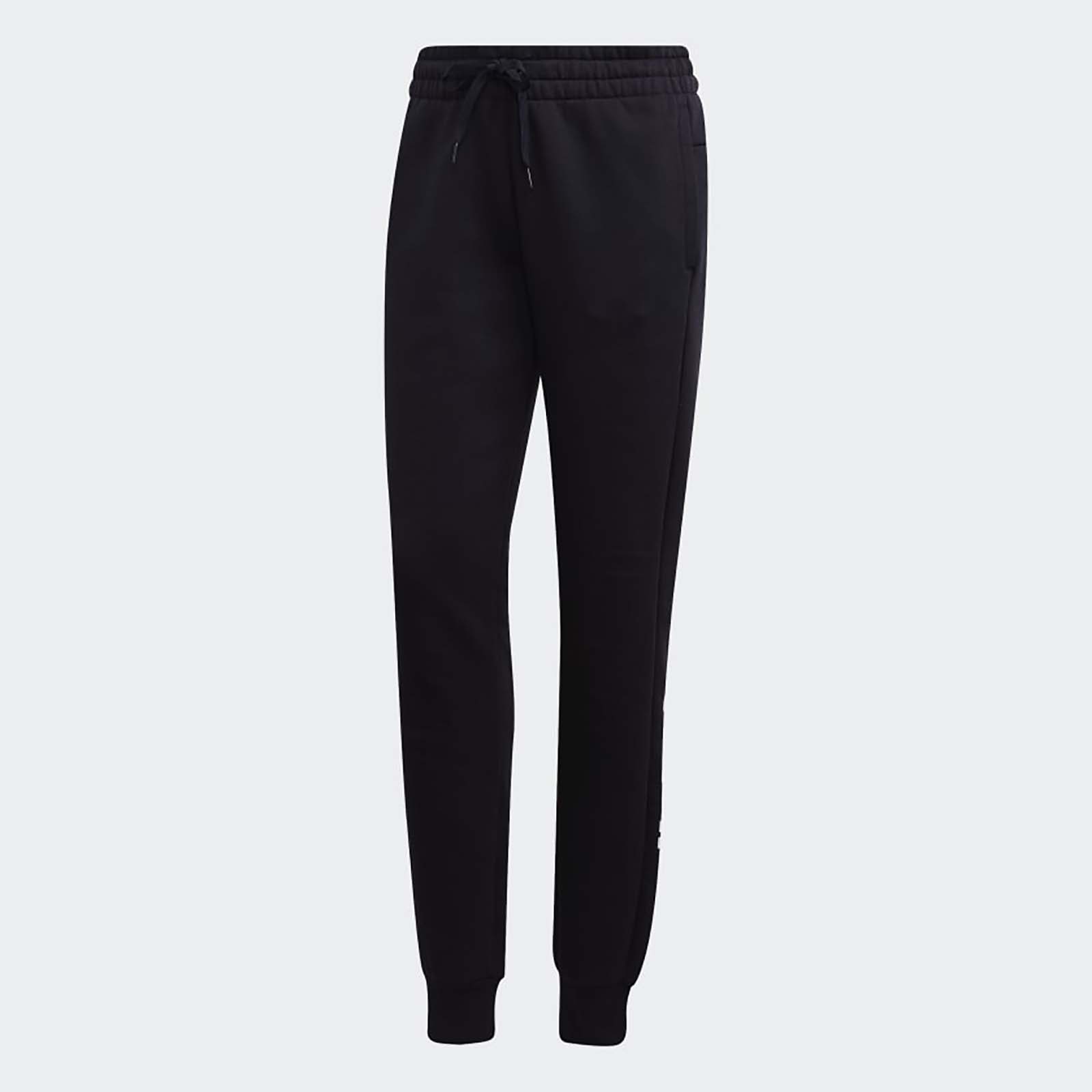 

Спортивные брюки женские Adidas W E LIN PANT FL черные M, W E LIN PANT FL