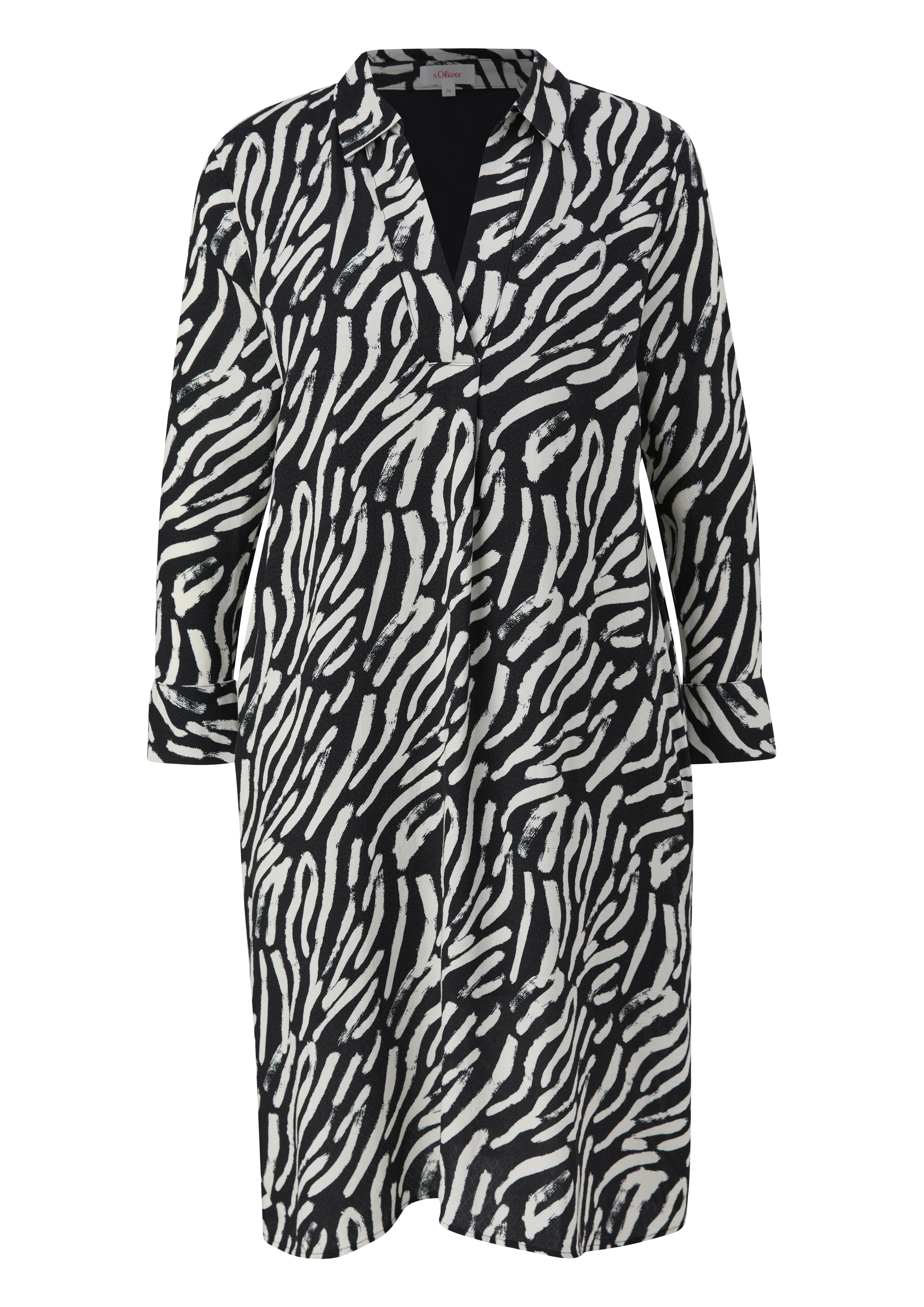 Платье женское QS by sOliver 213897799A4 черное 34 DE 3197₽