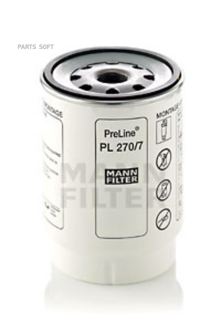 

Фильтр топливный к PreLine (КАМАЗ) PL270/7X