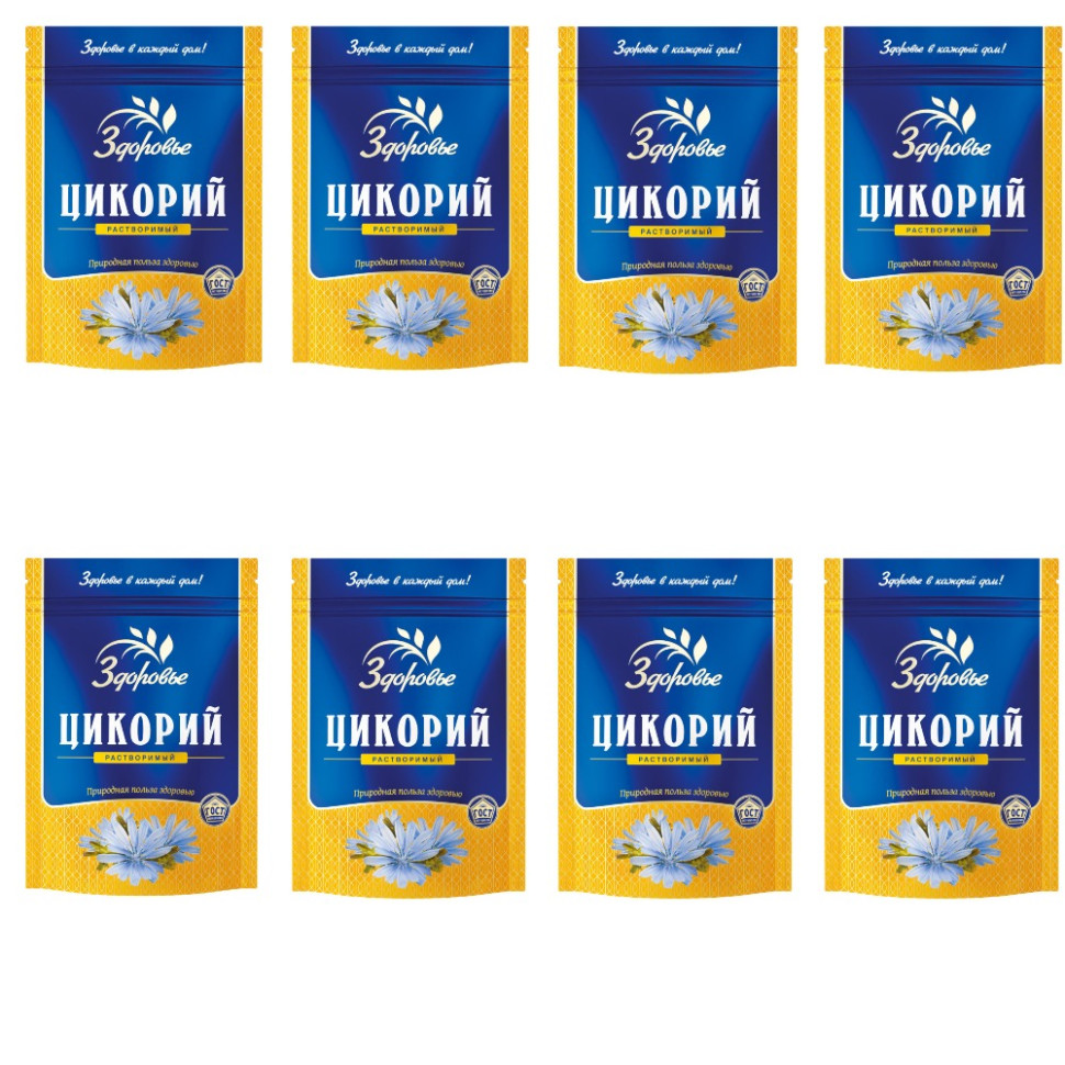 

Цикорий Здоровье натуральный гранулированный растворимый, 100 г x 8 шт, цикорий натуральный гранулированный растворимый