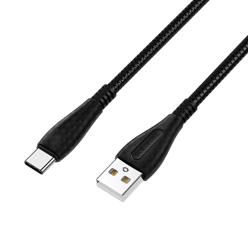 Кабель BX38 USB Type-C 1M Borofone черный 242₽