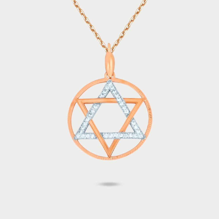 

Подвеска из золота с фианитом GOLD CENTER 75007, 75007