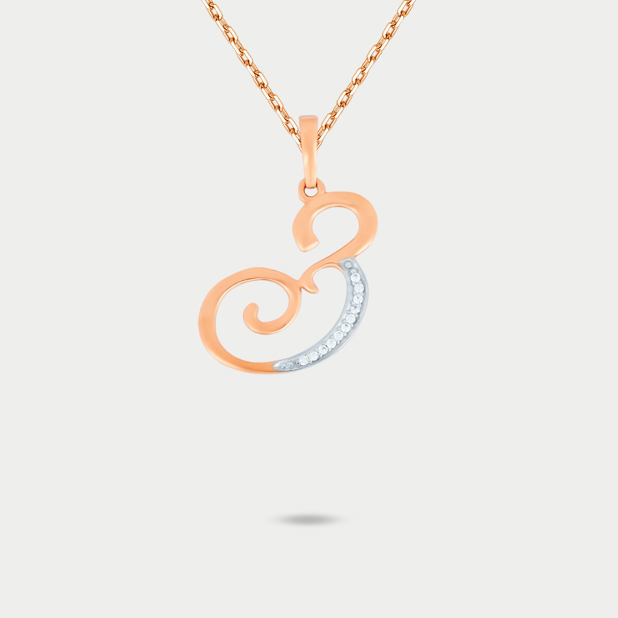 

Подвеска из золота с фианитом GOLD CENTER 75407, 75407