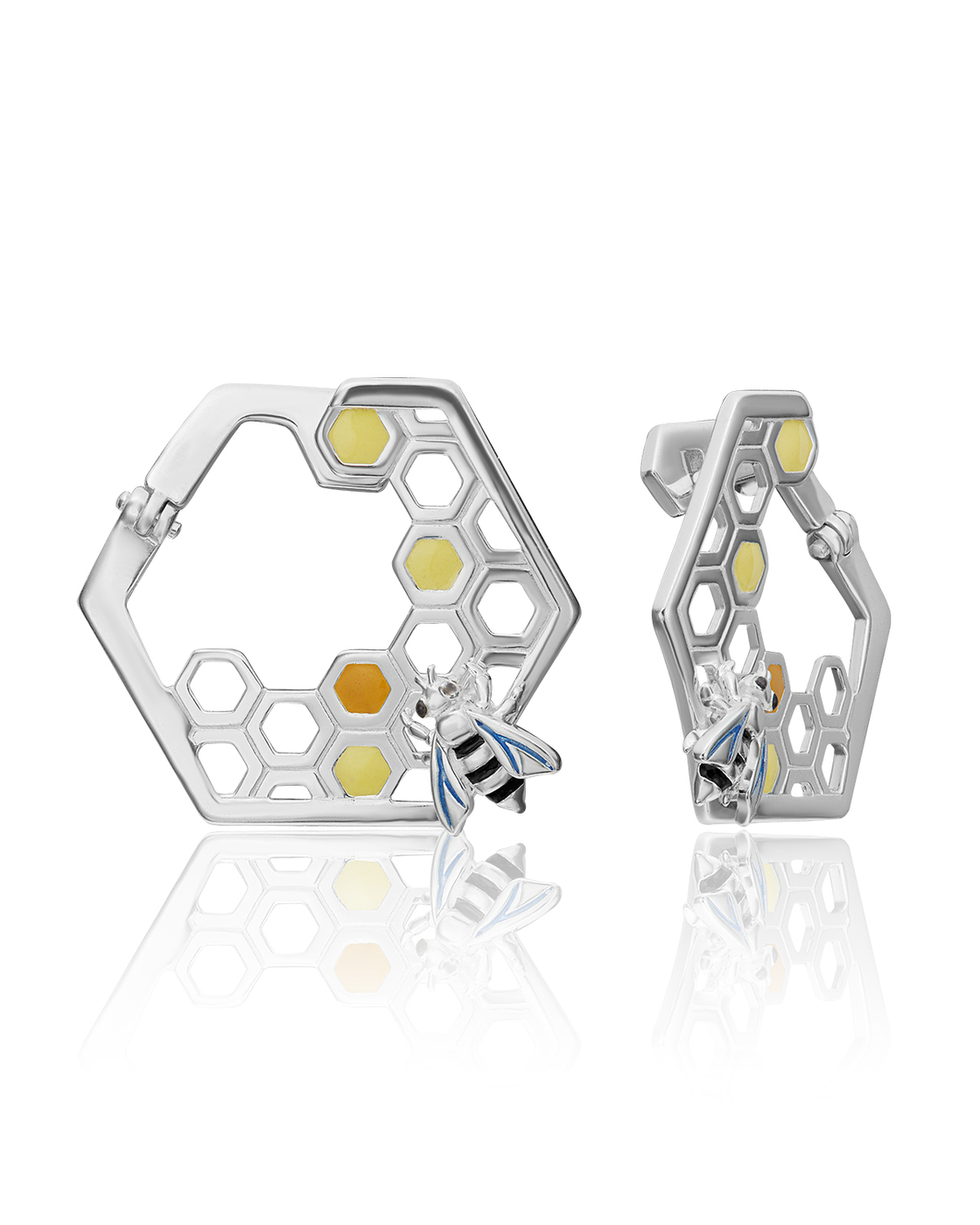 

Серьги пусеты из серебра без вставки PLATINA jewelry 02-4676-00-000-0200-71, 02-4676-00-000-0200-71