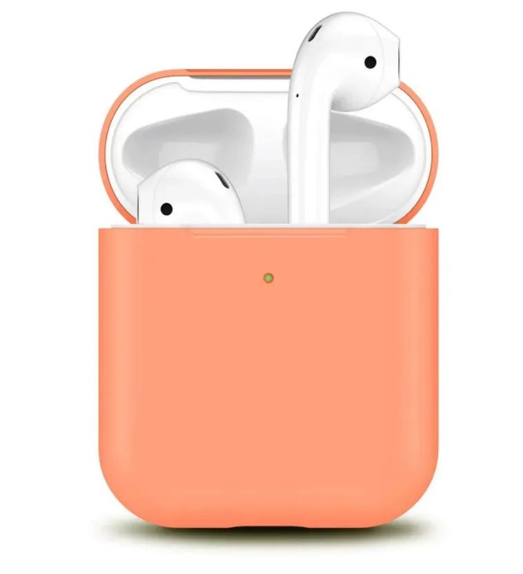 фото Силиконовый чехол для airpods 2 папайа nobrand