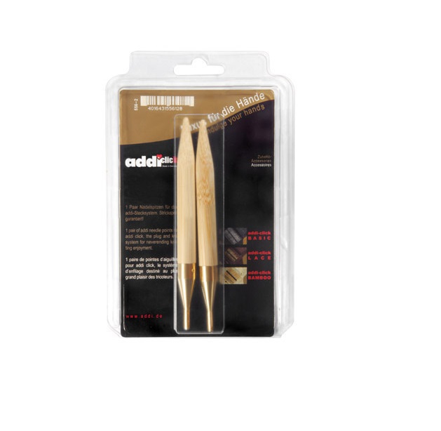 

Дополнительные спицы д/вязания Addi к addiClick BAMBOO, бамбуковые, 3.75 мм 556-7/3.75-000, Коричневый, addiClick