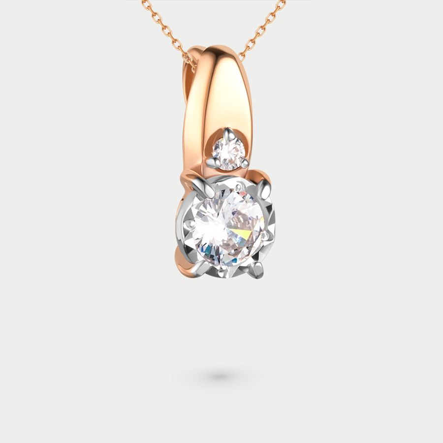 

Подвеска из золота с фианитом GOLD CENTER 0300119, 0300119