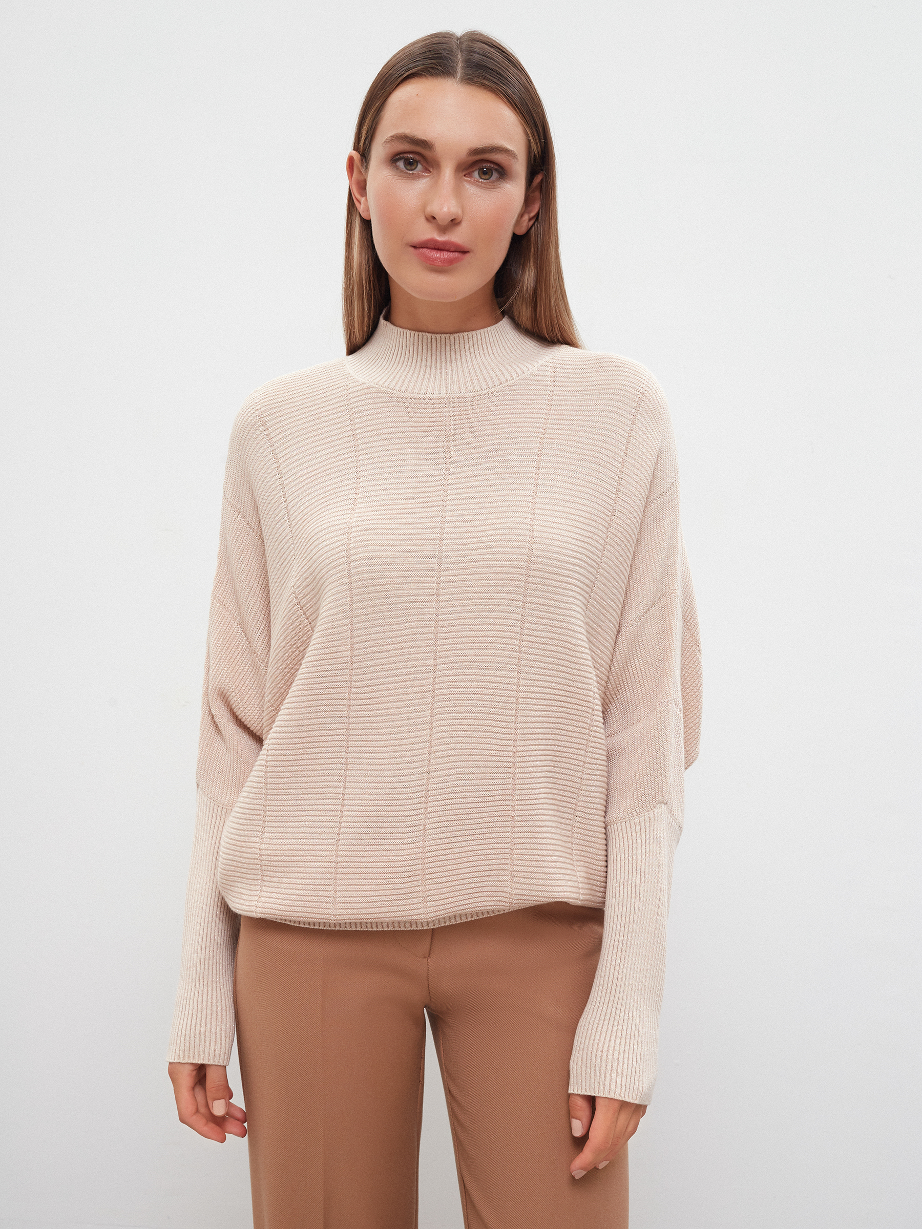 

Джемпер женский Consowear KJL 220645 бежевый 46 RU, KJL 220645