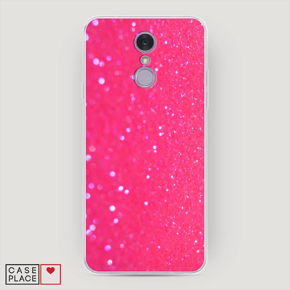 

Чехол Awog "Малиновые блестки рисунок" для LG Q7 (Plus, Alpha)