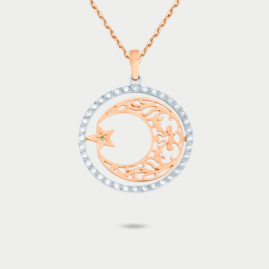 

Подвеска из золота с фианитом GOLD CENTER 75009, 75009
