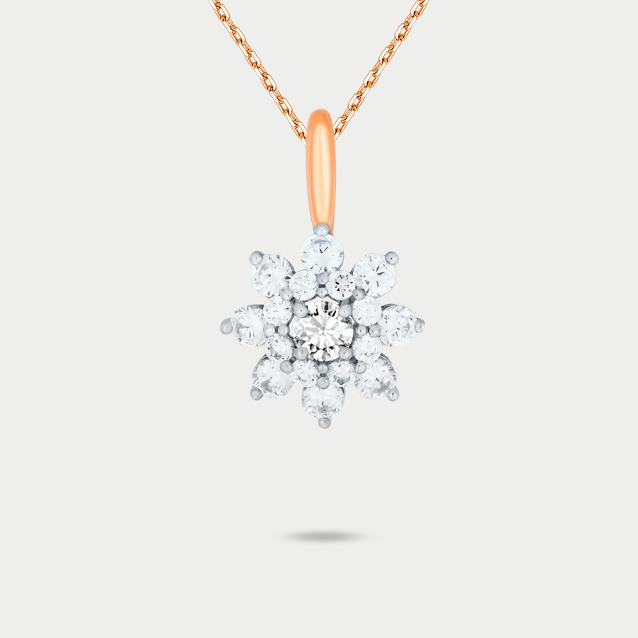 

Подвеска из золота с фианитом GOLD CENTER 002353-1102, 002353-1102