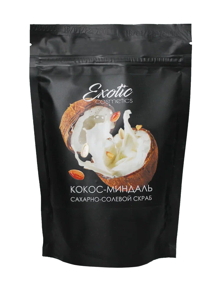 Сахарно-солевой скраб для тела EXOTIC COSMETICS \