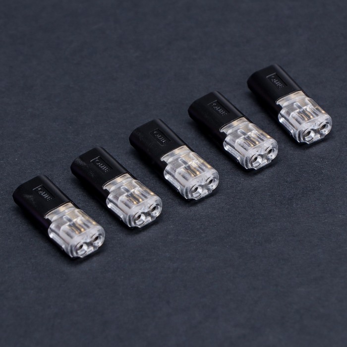 

Разъем-коннектор TORSO, автомобильный, 2 pin, 22-20 AWG, до 36В, 9 А, набор 5 шт