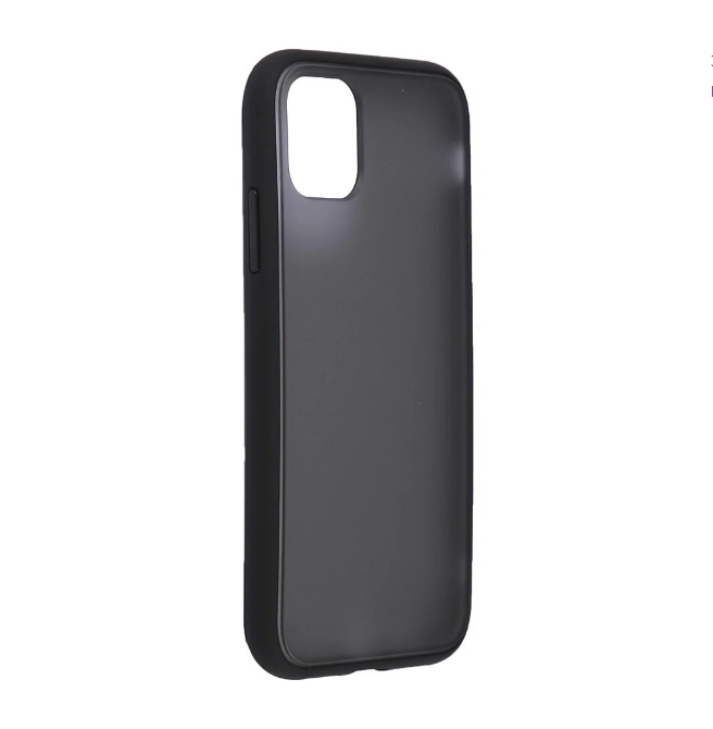 фото Чехол brosco для apple iphone 11 black ip11-st-tpu-black