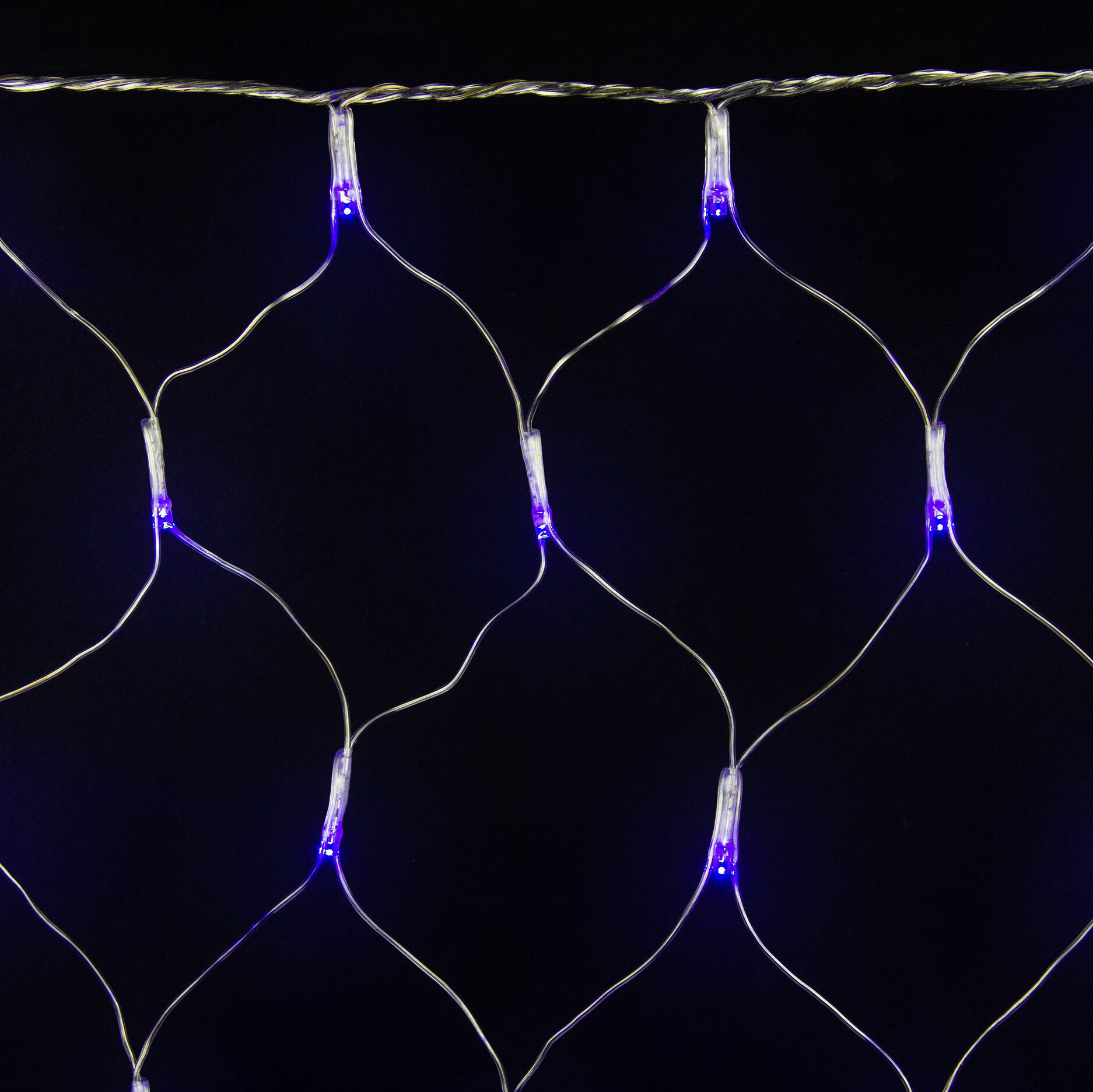 

Гирлянда сетка SYSTEM IN 300 LED синяя 1 м