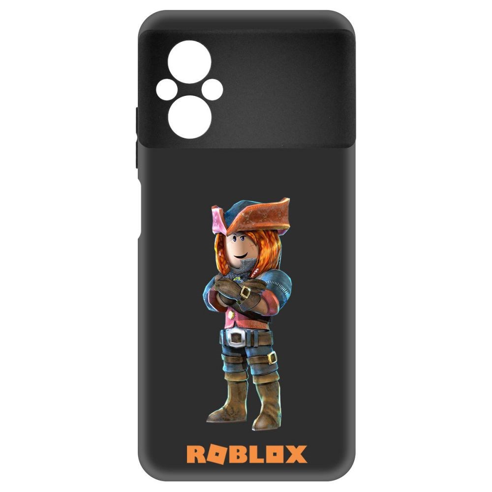 

Чехол-накладка Софт Roblox-Эзебель для Poco M5, Черный