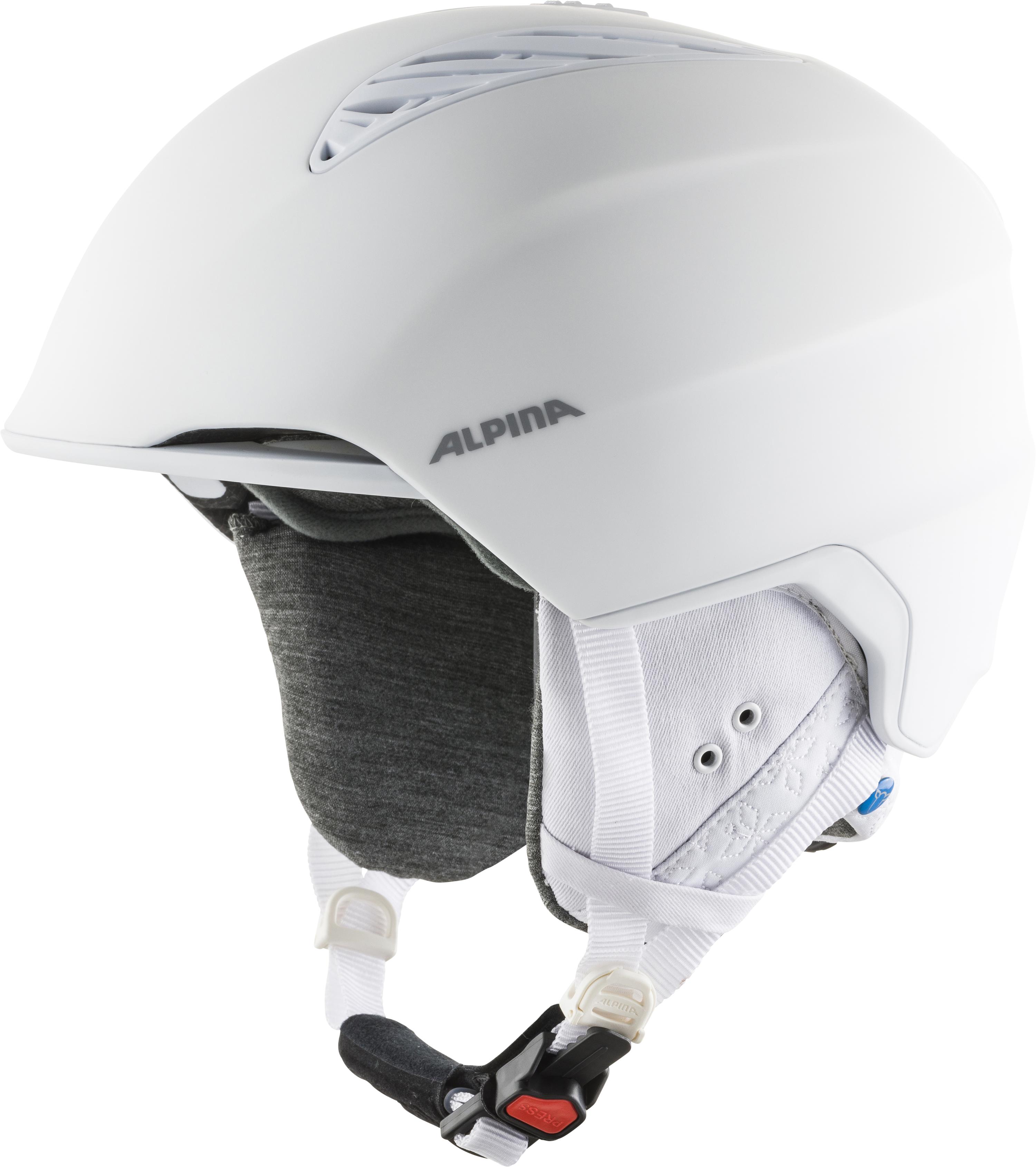 фото Горнолыжный шлем alpina grand lavalan 2021, white/prosecco matt, s/m