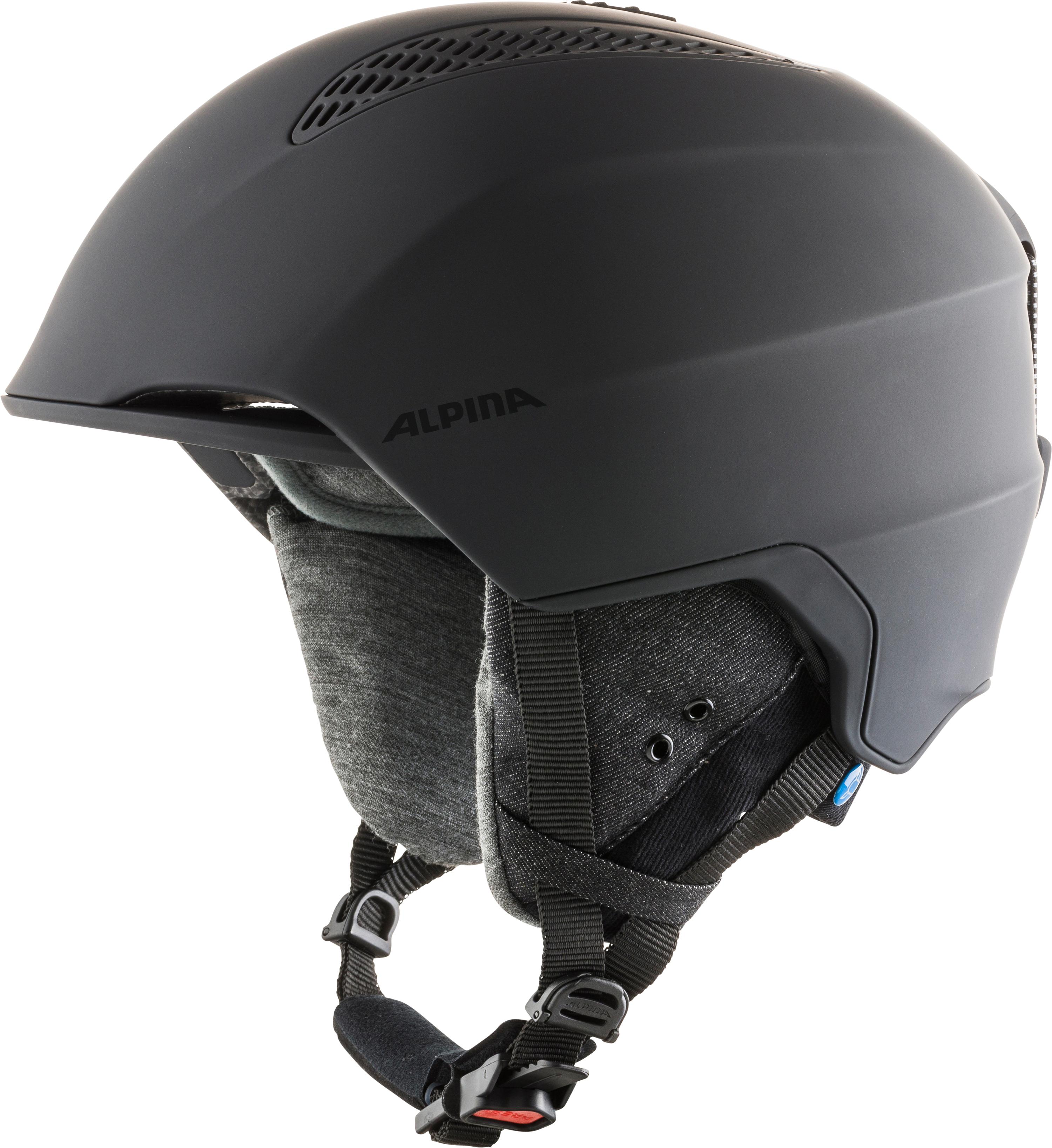 фото Горнолыжный шлем alpina grand lavalan 2021, black matt, m/l