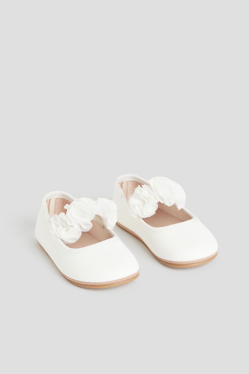 

Балетки детские H&M 1210785, белый, 24, 1210785