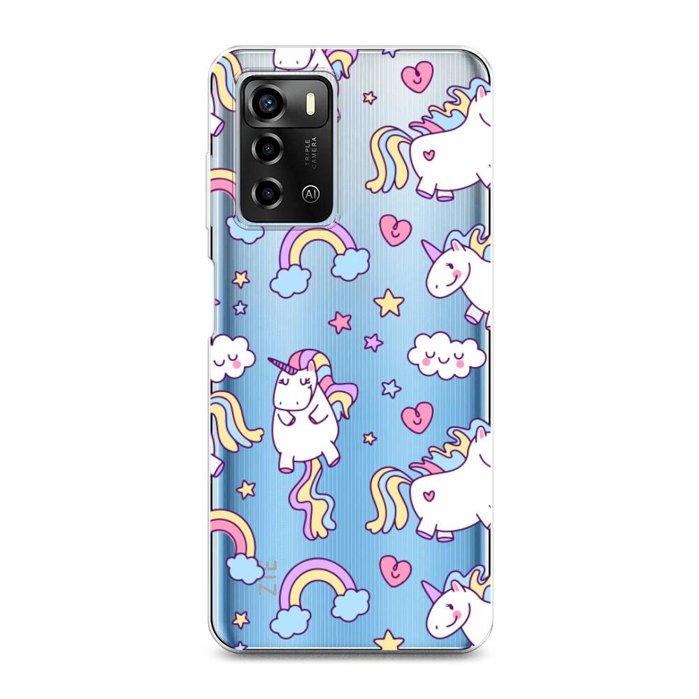 

Силиконовый чехол "Sweet unicorns dreams" на ZTE Blade A72, Sweet unicorns dreams