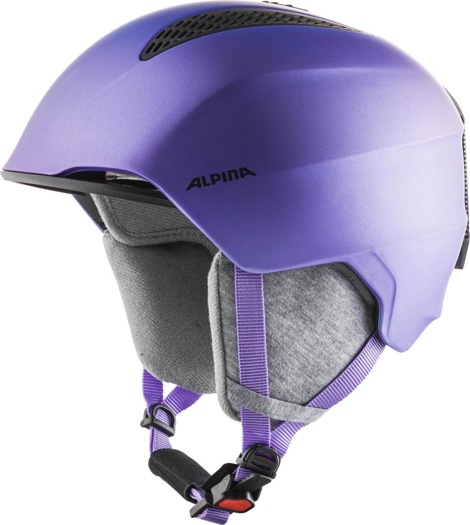 фото Горнолыжный шлем alpina grand jr 2021, flip-flop purple, xs/xxs