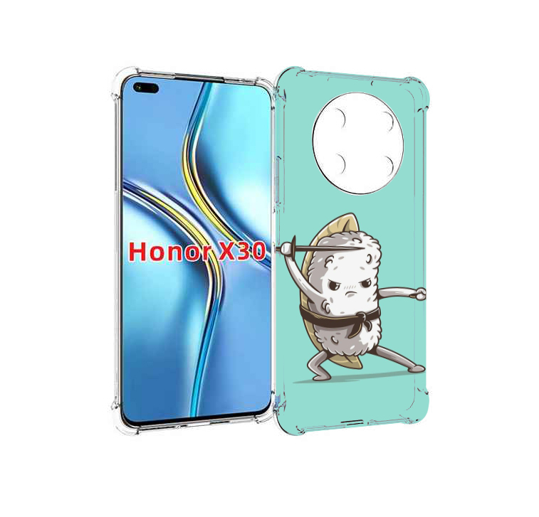 

Чехол MyPads злой суши детский для Honor X30 / Magic4 Lite 5G, Прозрачный, Tocco