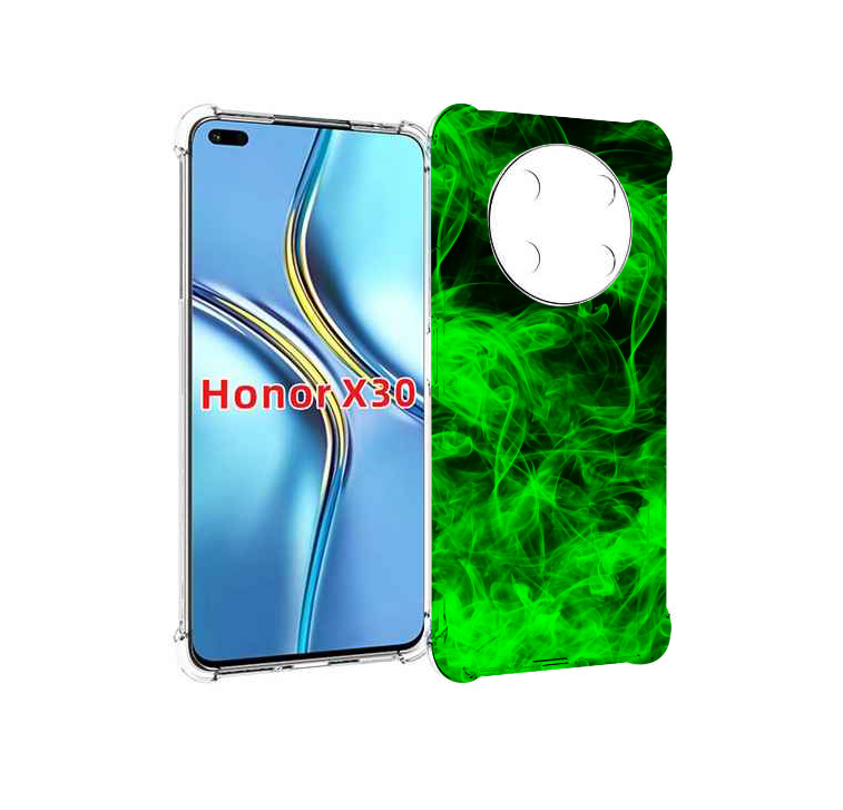

Чехол MyPads зеленый-дымок для Honor X30 / Magic4 Lite 5G, Прозрачный, Tocco
