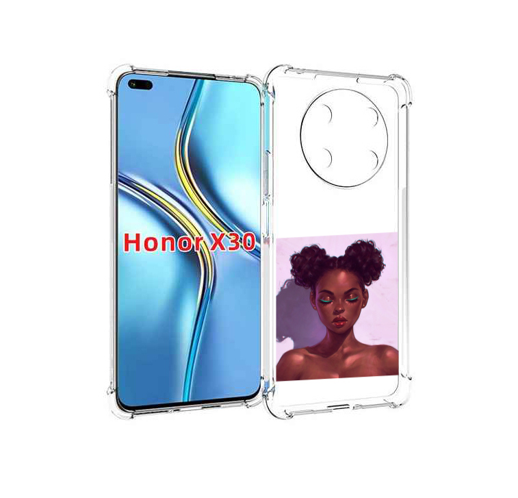 

Чехол MyPads зеленые-стрелки женский для Honor X30 / Magic4 Lite 5G, Прозрачный, Tocco
