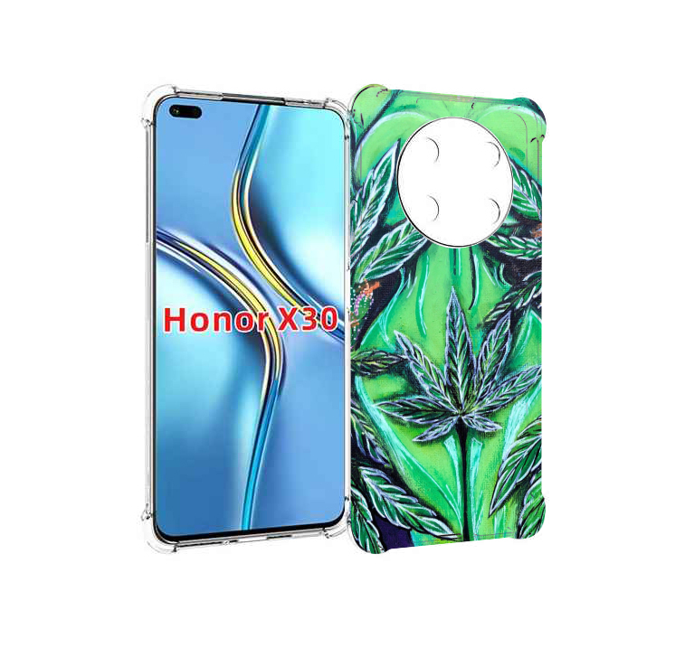 

Чехол MyPads зеленая девушка для Honor X30 / Magic4 Lite 5G, Прозрачный, Tocco