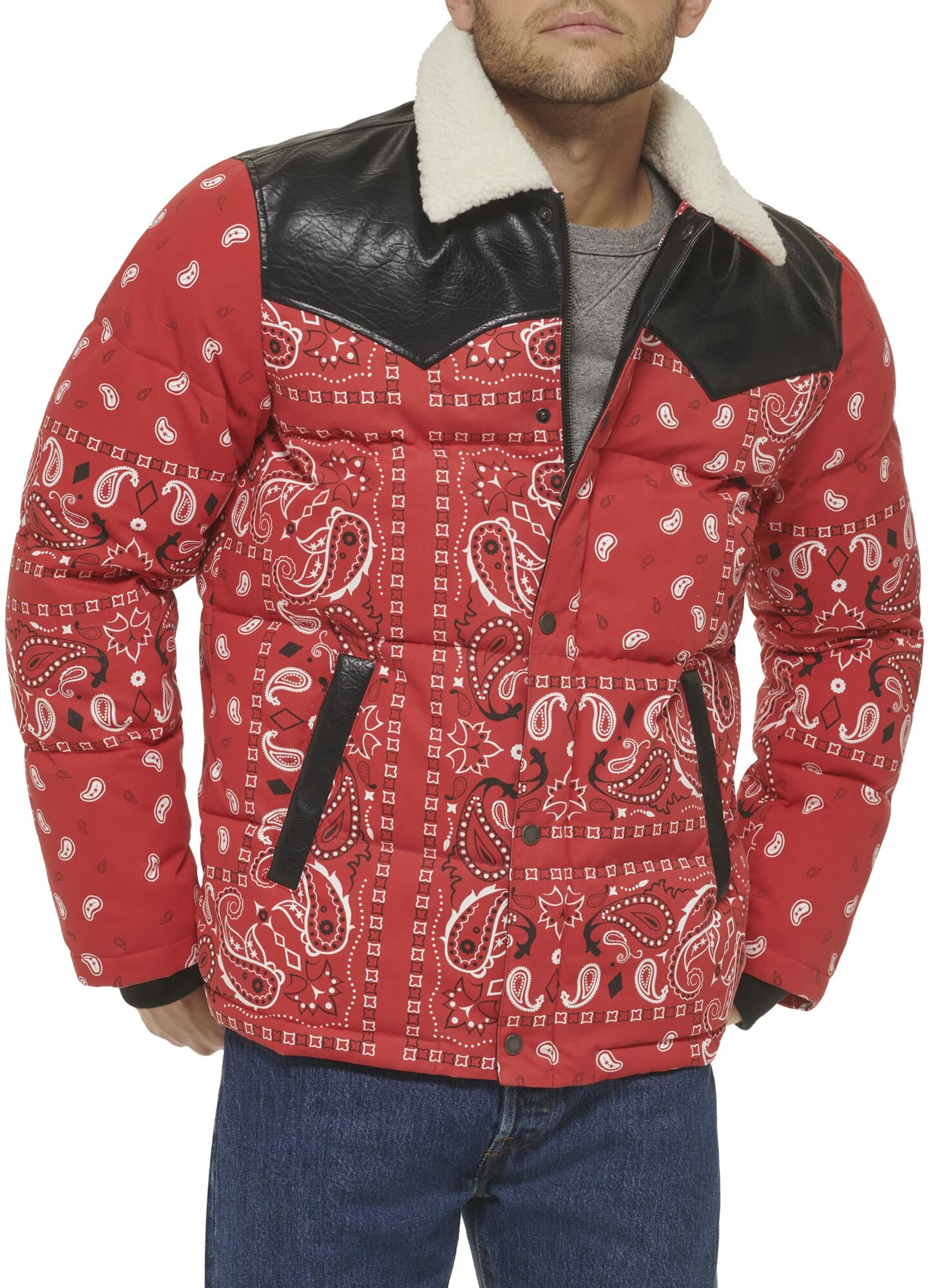 Куртка мужская Levi's LM2RP472-RBD красная XL