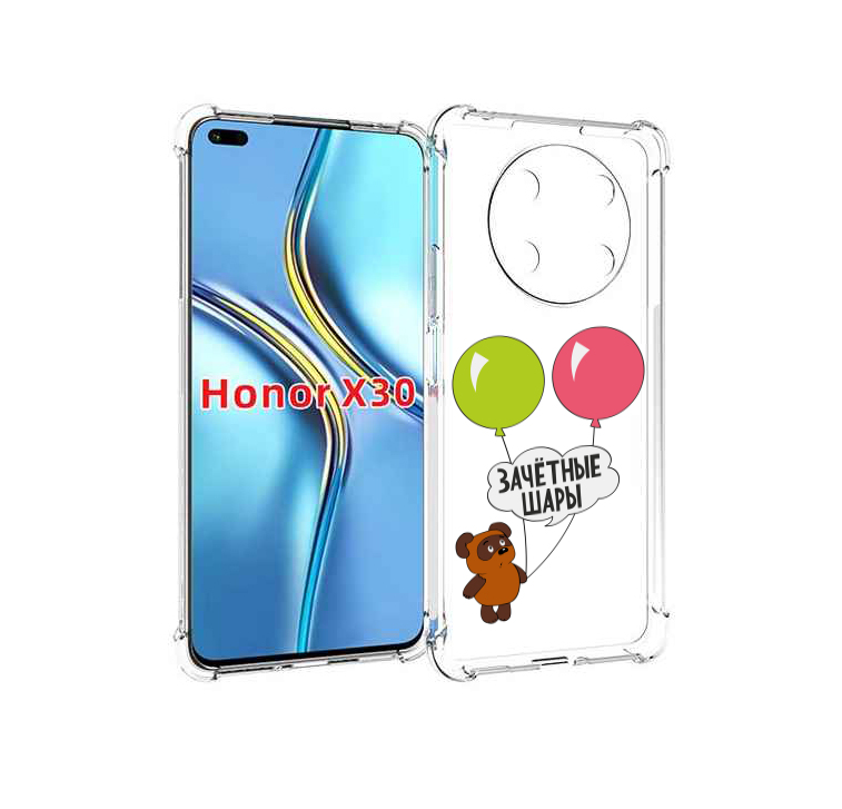 

Чехол MyPads зачетные-шары для Honor X30 / Magic4 Lite 5G, Прозрачный, Tocco