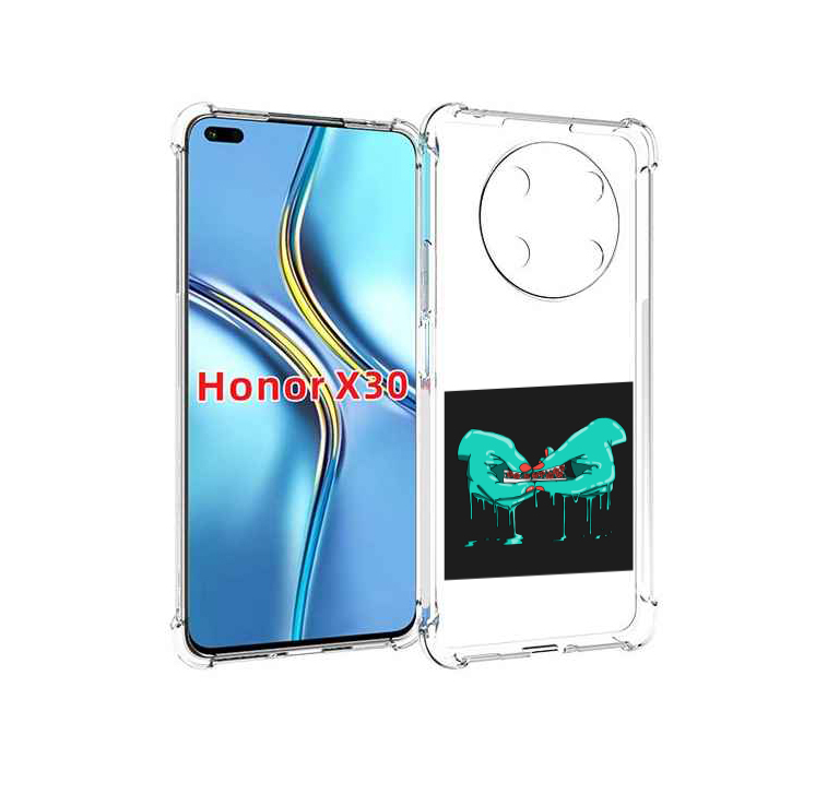 

Чехол MyPads закручиваю-розочки для Honor X30 / Magic4 Lite 5G, Прозрачный, Tocco