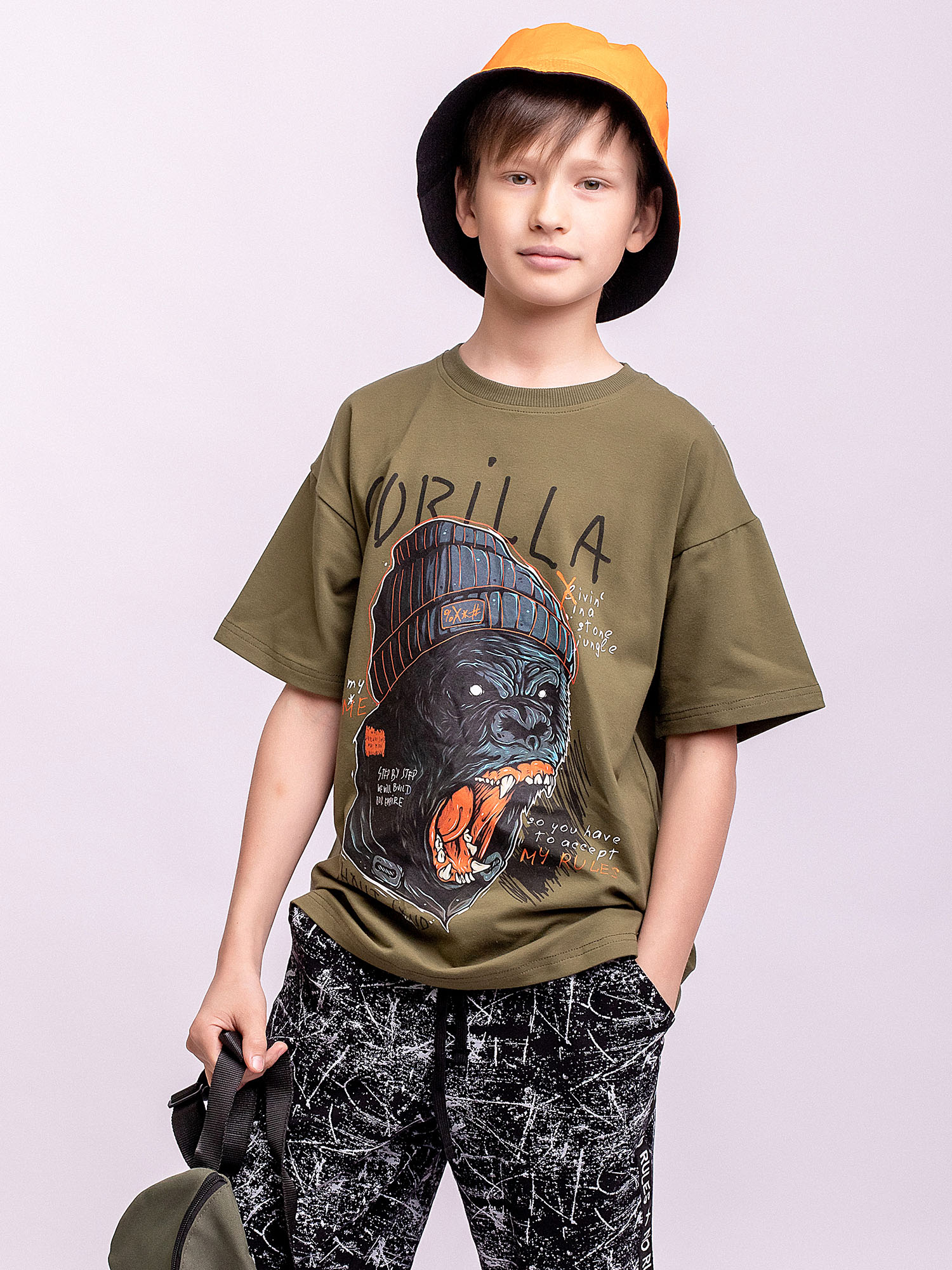 

Футболка детская Batik 0002_ЛП22 цв.хаки р.146, 0002_ЛП22