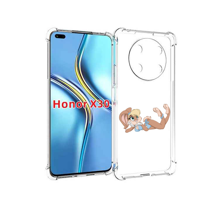 Чехол MyPads зайка-в-купальнике для Honor X30 / Magic4 Lite 5G