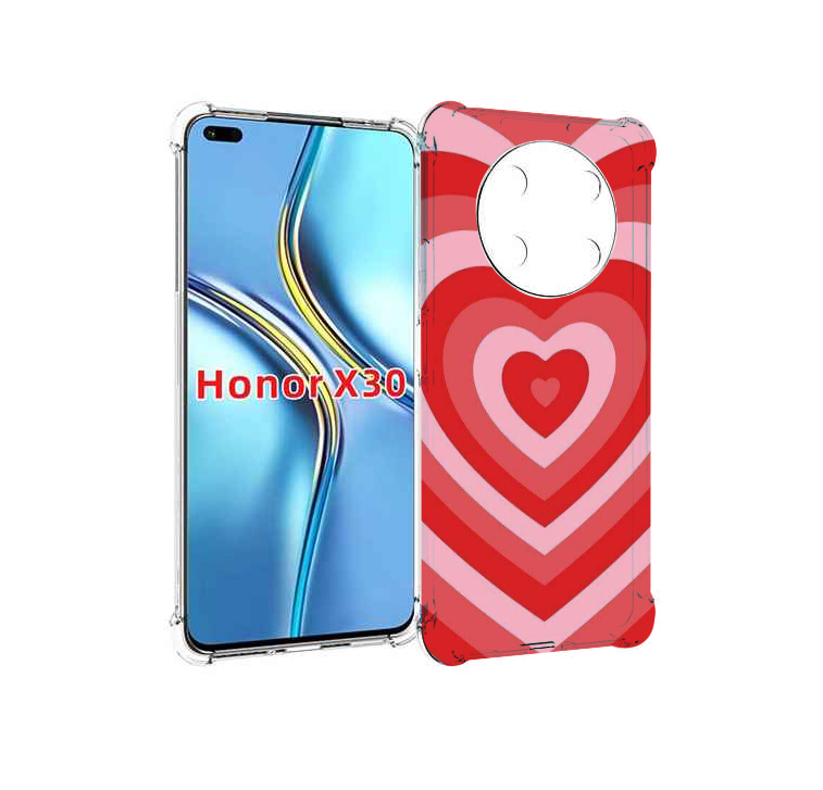 Чехол MyPads завораживающее сердце женский для Honor X30 / Magic4 Lite 5G