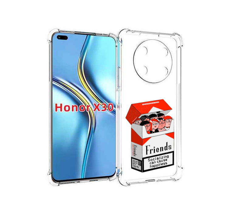 

Чехол MyPads друзья для Honor X30 / Magic4 Lite 5G, Прозрачный, Tocco