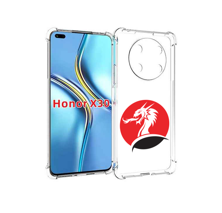 Чехол MyPads дракон-рисунок для Honor X30 / Magic4 Lite 5G