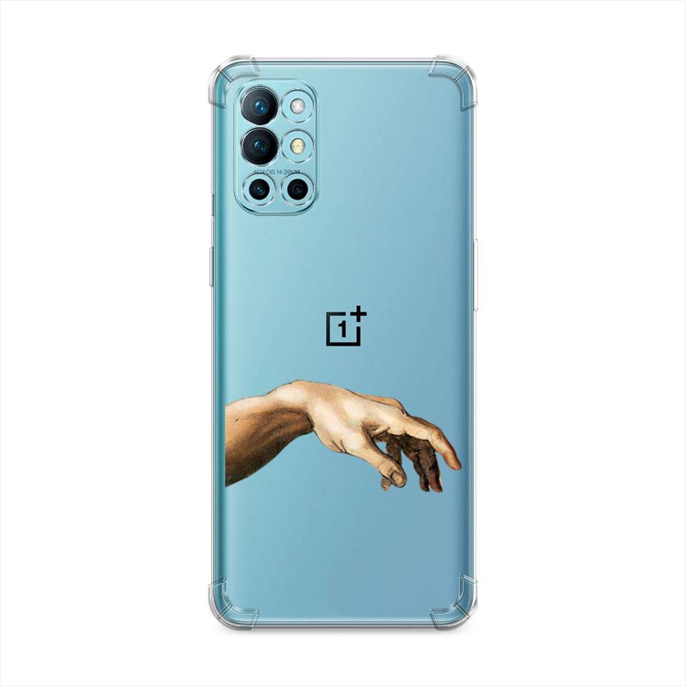 

Чехол Awog на OnePlus 9R / ВанПлас 9R "Creazione di Adamo 1", Бежевый, 151651-1