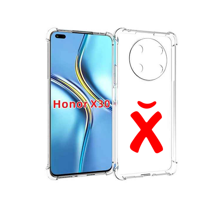 

Чехол MyPads абстракция буква х для Honor X30 / Magic4 Lite 5G, Прозрачный, Tocco