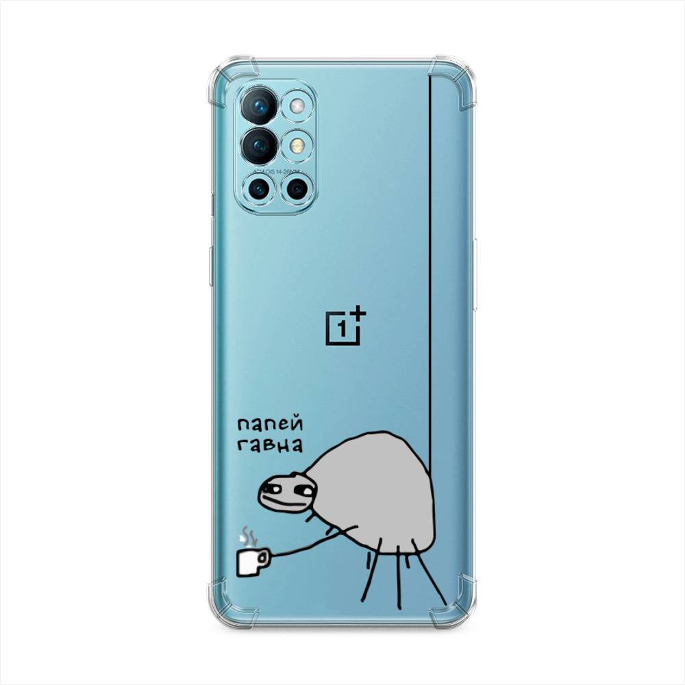 

Чехол Awog на OnePlus 9R / ВанПлас 9R "Павук", Серый;черный;прозрачный, 151651-1