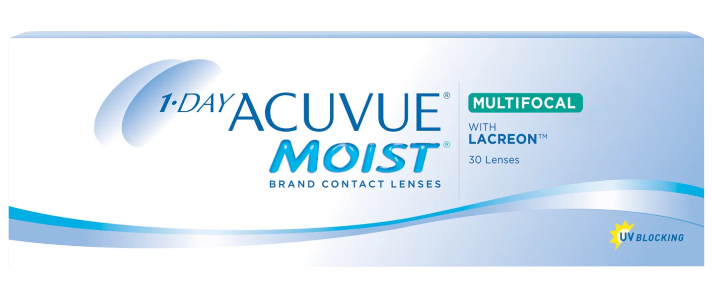 

Контактные линзы ACUVUE 1-Day Moist MULTIFOCAL (30 линз) ADD HIGH +0.50 BC 8,4