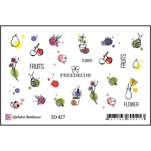 

Слайдер-дизайн Freedecor 3D №427, Разноцветный