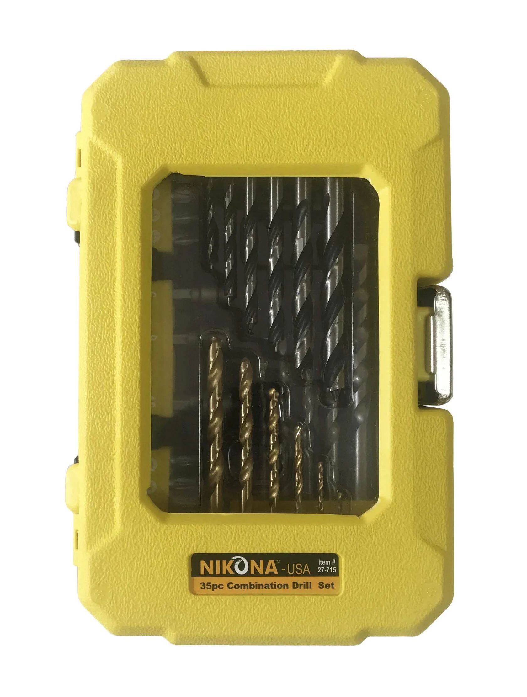 Набор комбинированных сверл и бит NIKONA 27-715 CrV 35пр набор ключей nikona